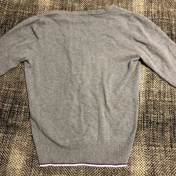 SALE 2for$15 Argyle 3/4 sleeve cropped button up cotton cardigan​ - Picture 6 of 7